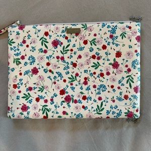Kate Spade Floral zipper pouch